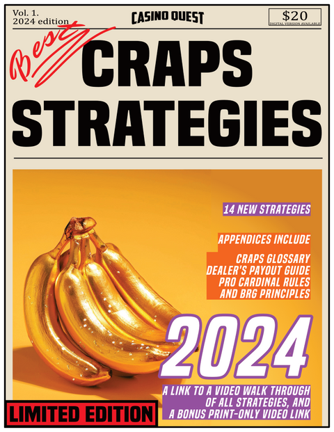 2024 Best Craps Strategies - PRINT Version