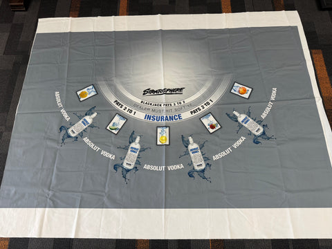 Stratosphere Absolute Vodka Blackjack Layout
