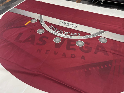 Stratosphere Welcome to Las Vegas Blackjack 6:5 Layout