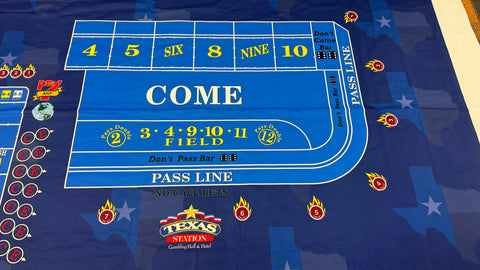 Texas Station 12 Foot Craps Layout