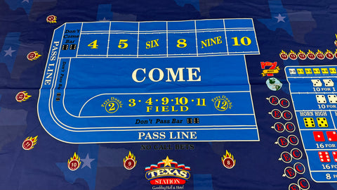 Texas Station 12 Foot Craps Layout