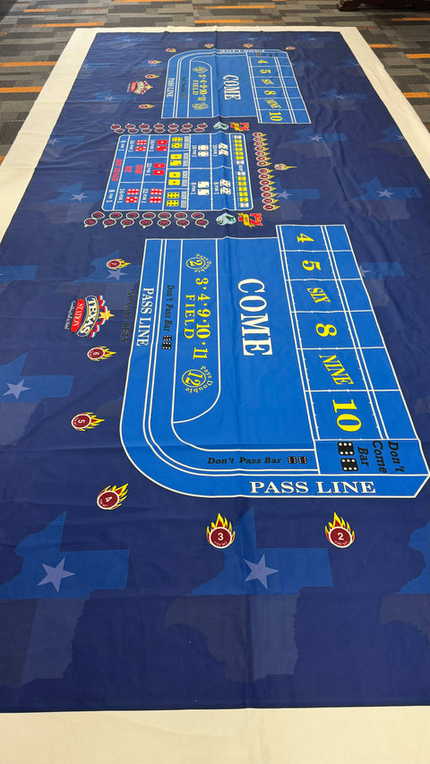 Texas Station 12 Foot Craps Layout