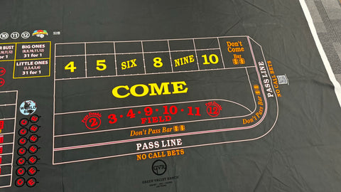 Green Valley Ranch 14 Foot Craps Layout