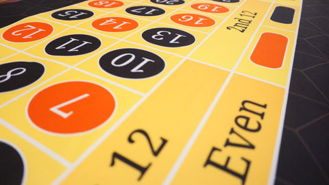 Roulette Dealer Single or Double Zero Mini Layout/ Kit Upgrade
