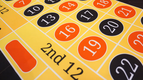 Roulette Dealer Single or Double Zero Mini Layout/ Kit Upgrade