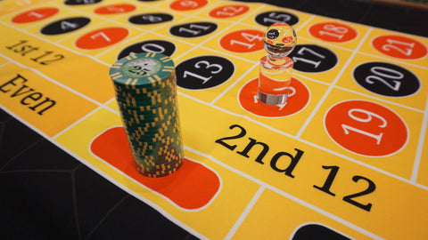 Roulette Dealer Single or Double Zero Mini Layout/ Kit Upgrade