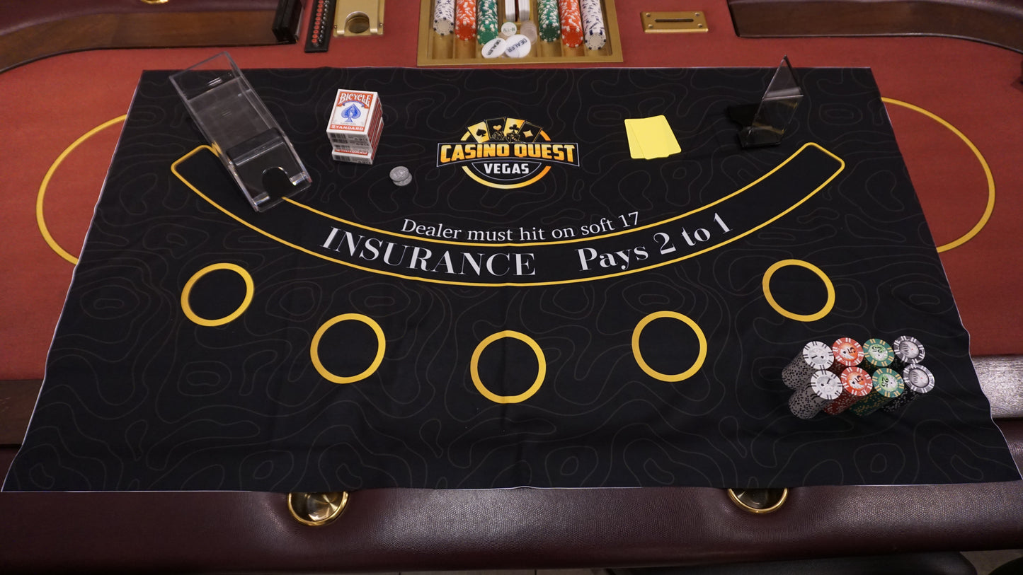 NEW 2024 Blackjack Dealer Practice Mini Layout / Kit Upgrade