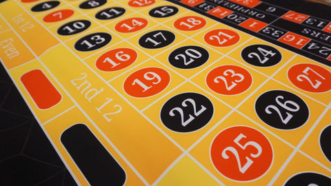 Roulette Dealer Single or Double Zero Mini Layout/ Kit Upgrade