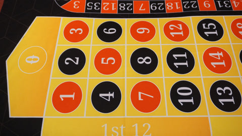 Roulette Dealer Single or Double Zero Mini Layout/ Kit Upgrade