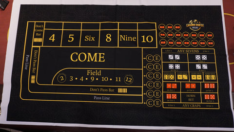 Craps Dealer Practice Mini Layout/ Kit Upgrade