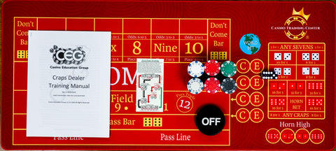 Craps Mini Practice Kit 34.5" x 15.5"