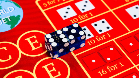 Craps Mini Practice Kit 34.5" x 15.5"