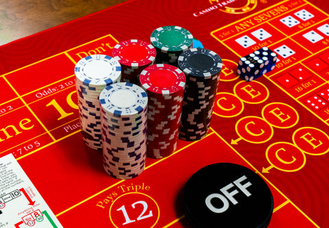 Craps Mini Practice Kit 34.5" x 15.5"