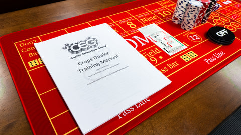 Craps Mini Practice Kit 34.5" x 15.5"