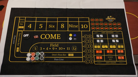 Craps Dealer Practice Mini Layout/ Kit Upgrade