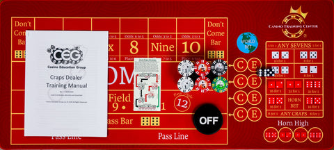 Craps Mini Practice Kit 34.5" x 15.5"