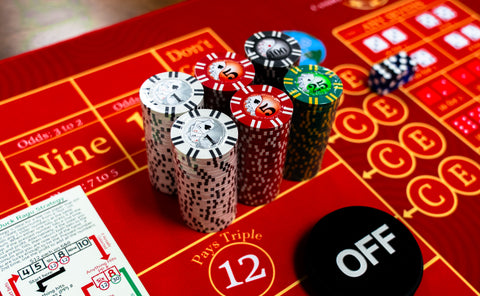 Craps Mini Practice Kit 34.5" x 15.5"