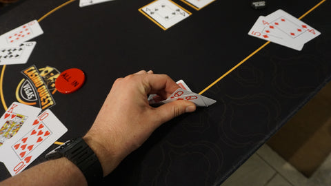 Poker Desk Mat Dealer Practice Kit 48" X 24"