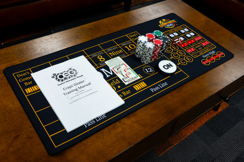 Craps Mini Practice Kit 34.5" x 15.5"