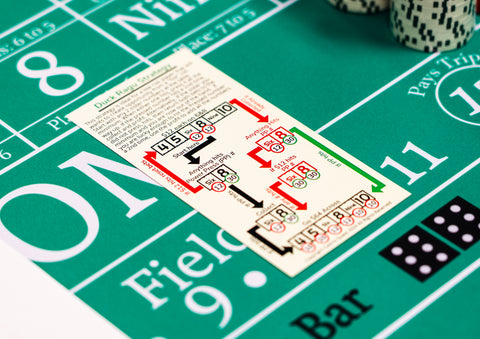 Craps Mini Practice Kit 34.5" x 15.5"