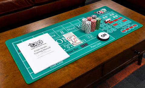 Craps Mini Practice Kit 34.5" x 15.5"