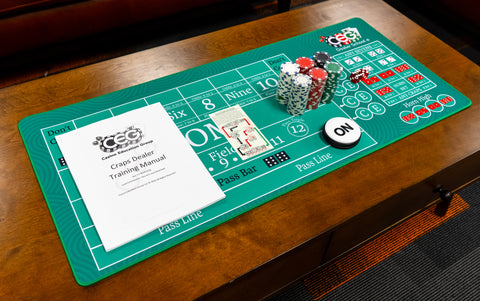 Craps Mini Practice Kit 34.5" x 15.5"