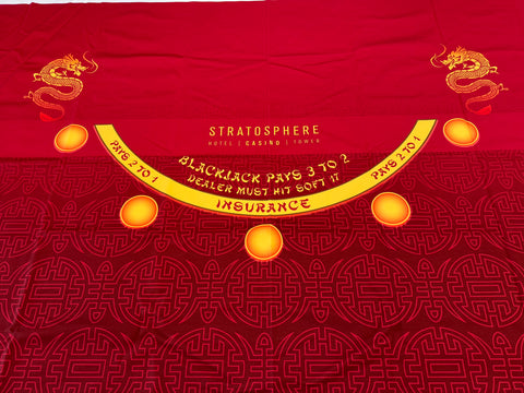 Stratosphere Blackjack Chinese New Year Layout