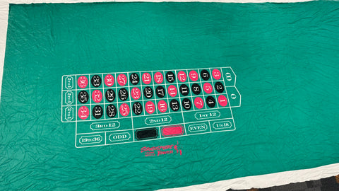 Stratosphere Double Zero American Roulette Left Handed Layout