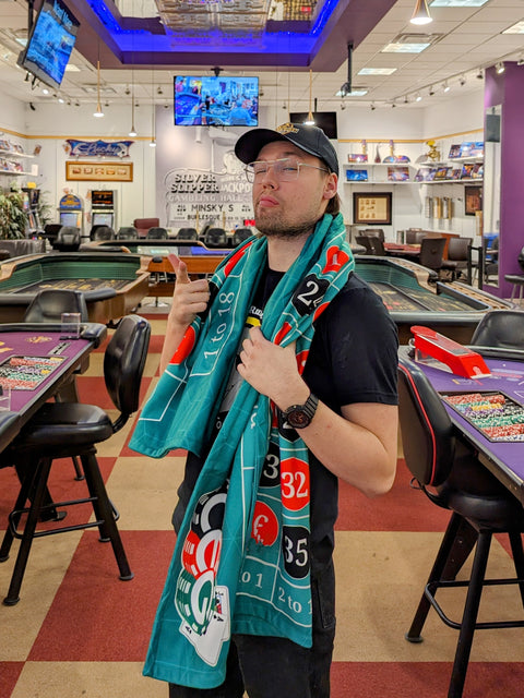Thick Roulette Towel / Couch Throw