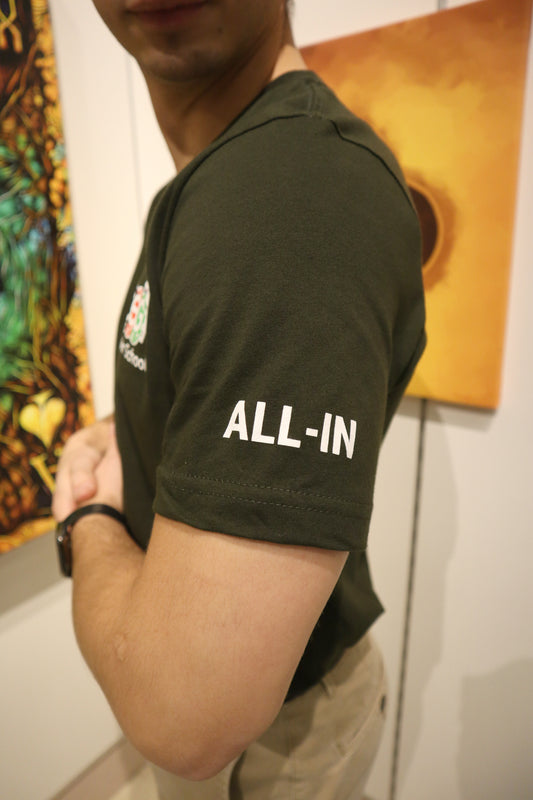 CEG Olive Green "All-In" T-Shirt