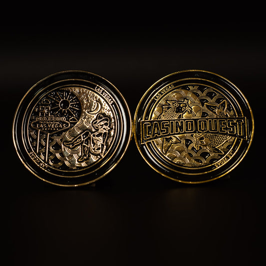 Casino Quest Koi Challenge Coin