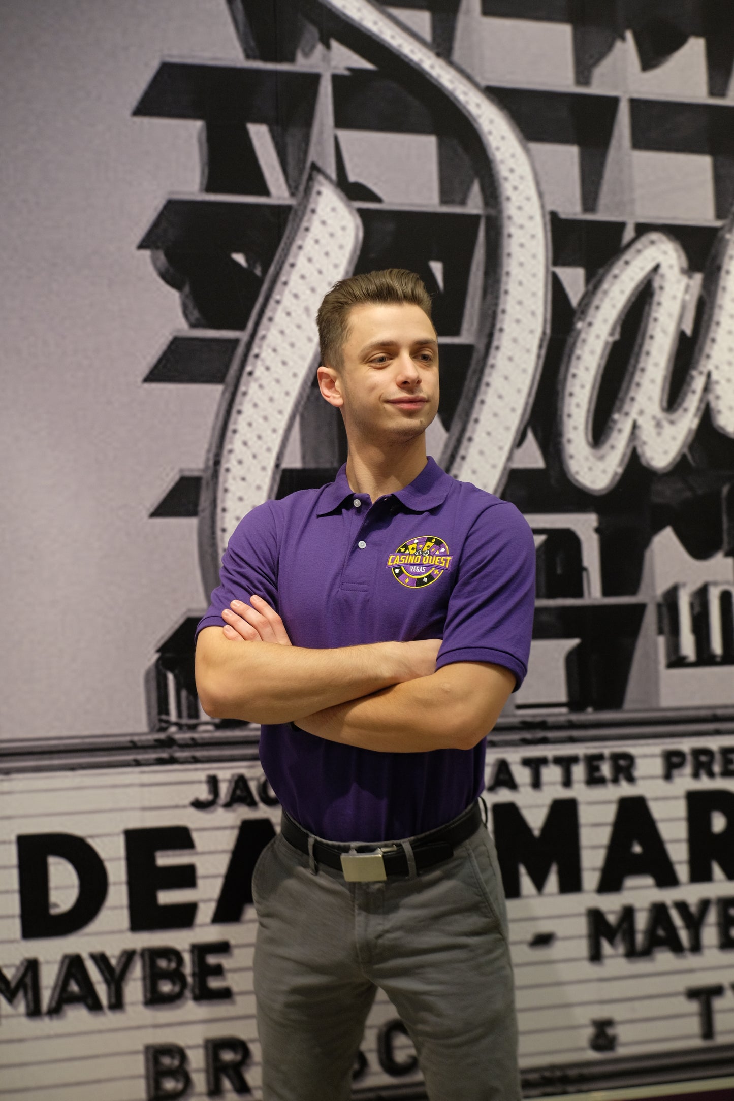 Embroidered CQ Polo