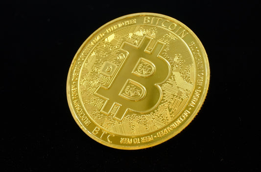Gold Bitcoin Coin "BTC"