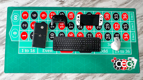 CEG Roulette Desk Mat 48" by 24"