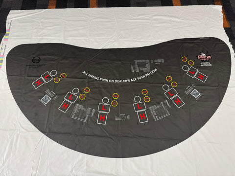 Green Valley Ranch Face Up Pai Gow Layout