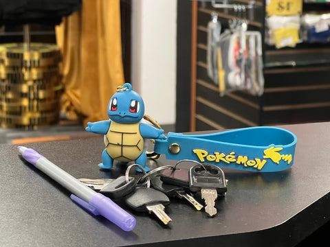 Squirtle Pokemon Keychain