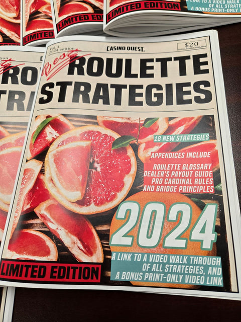 2024 Best Roulette Strategies - Print Version