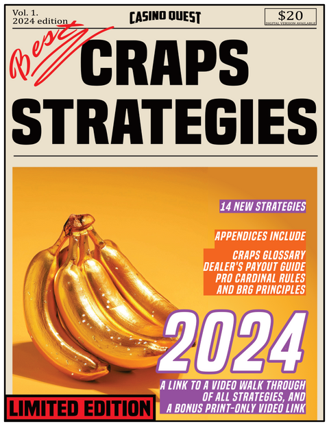 2024 Best Craps Strategies - Print Version PRE-ORDER