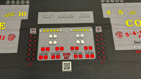 Palace Station 12 Foot Craps Layout