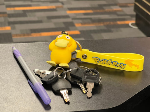 Psyduck Pokemon Keychain