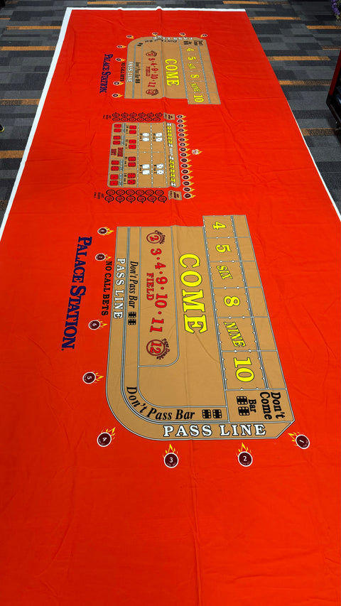 Palace Station 14 Foot Craps Layout