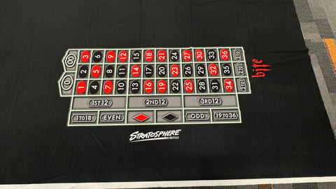 Stratosphere Bite American Roulette Layout