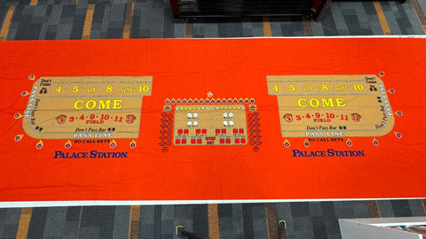 Palace Station 14 Foot Craps Layout