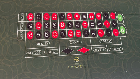 Cromwell American Roulette Left Handed Layout