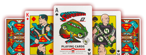 Super Man Theory 11 Playing Cards