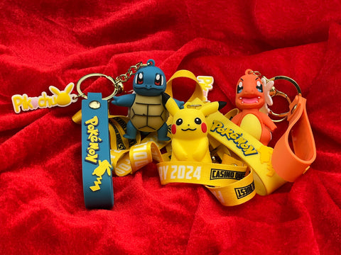 Squirtle Pokemon Keychain