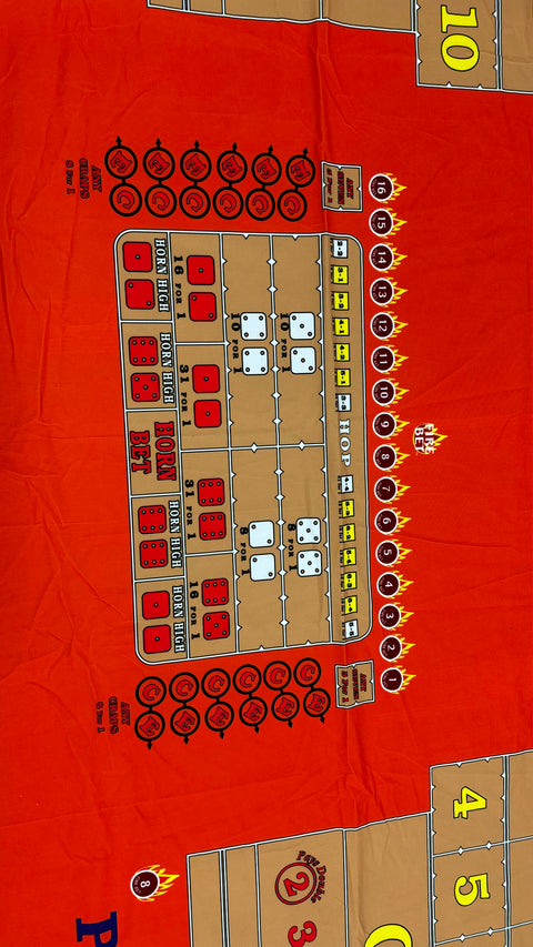 Palace Station 14 Foot Craps Layout