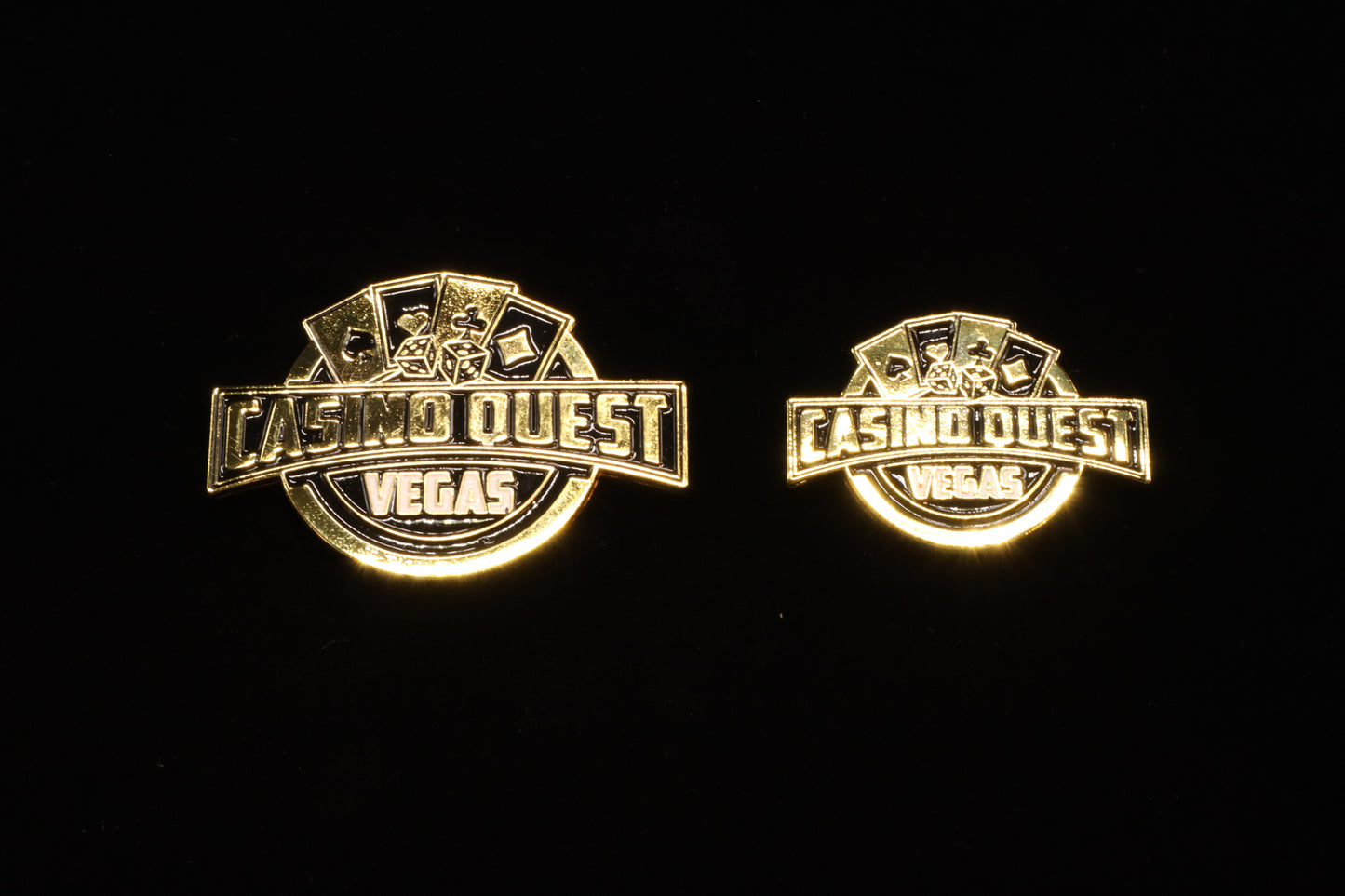 Casino Quest Gold Logo Magnet