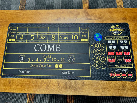 NEW Craps Dealer Practice Mat