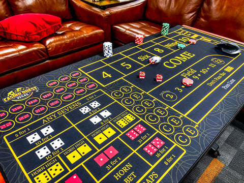 Craps Desk Pad 48" X 24"